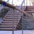 Outdoor Stainless Steel Staircase Railings for Design